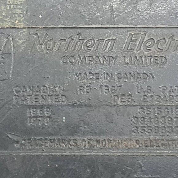 Beige Rotary Phone -Contempra QSQM 100AX - Picture 9 of 10